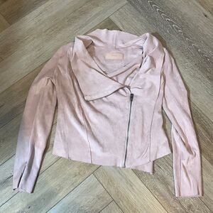 BLANKNYC Suede Moto Jacket